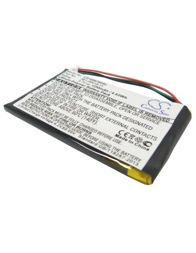 Battery for Garmin, Nuvi 3590, Nuvi 3590lmt, Nuvi 700 (3 Wires) 3.7V, 1250mAh - 4.63Wh