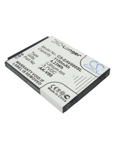 Battery for Emporia, Connect, V88, V88_001 3.7V, 1150mAh - 4.26Wh
