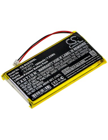 Battery for Xduoo, X3 3.7V, 1900mAh - 7.03Wh