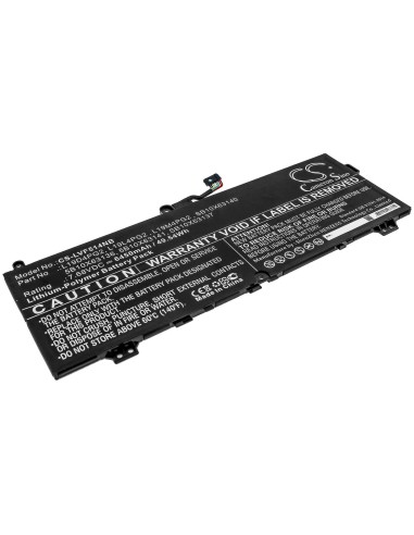 Battery for Lenovo, C13 Yoga Gen 1 Chromebook-20uys02b00, Flex 5 1570 7.36V, 6550mAh - 48.21Wh