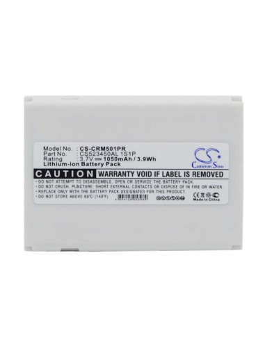 Battery for Criticalresponse, M1501, Reh-1501 3.7V, 1050mAh - 3.89Wh