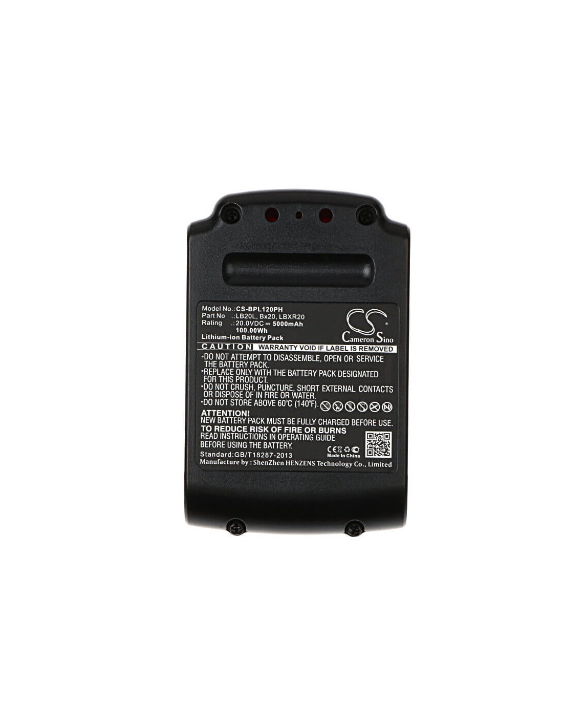 Battery for Black & Decker, Asl186k, Asl188k, Bdc120va100 20V, 5000mAh - 100.00Wh
