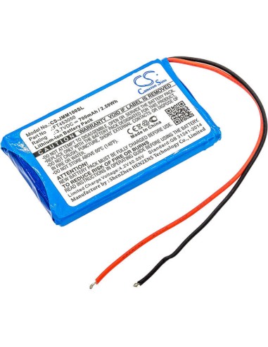 Battery for Jbl, Micro, Micro Wireless 2013 3.7V, 700mAh - 2.59Wh