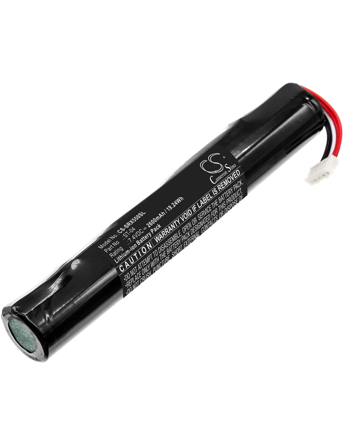 Battery for Sony, Srs-x55, Srs-x77 7.4V, 2600mAh - 19.24Wh