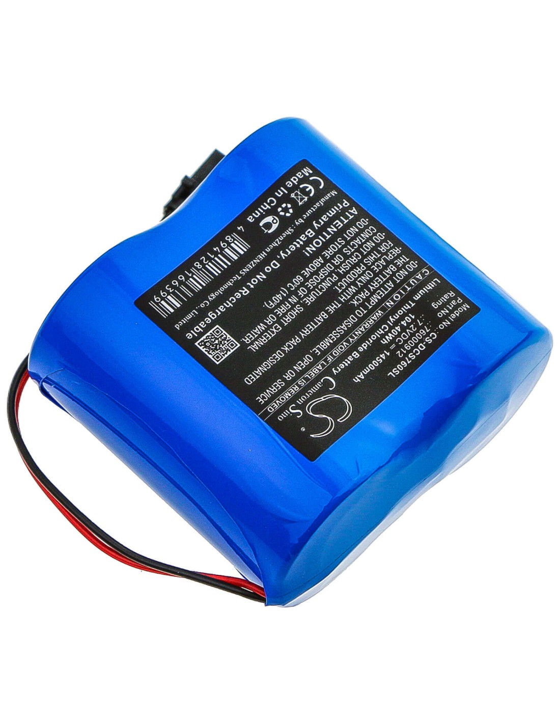Battery for Digi, Connect Sensor+ 7.2V, 14500mAh - 104.40Wh