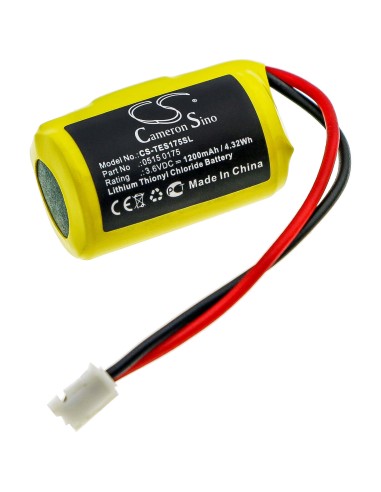 Battery for Testo, 175-h1, 175-h2, 175-s1 3.6V, 1200mAh - 4.32Wh