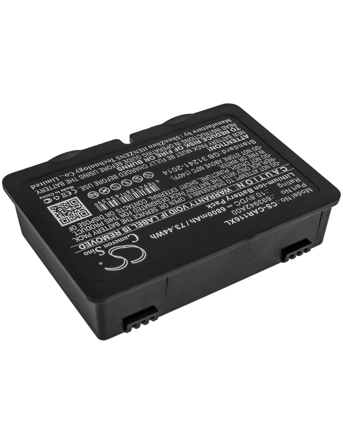 Battery for Chauvin Arnoux, C.a 6116n, C.a 6117 10.8V, 6800mAh - 73.44Wh