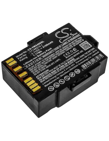 Battery for Industrial Scientific, Ventis Mx4 Monitors, Vts-k1231100101, 3.7V, 2100mAh - 7.77Wh