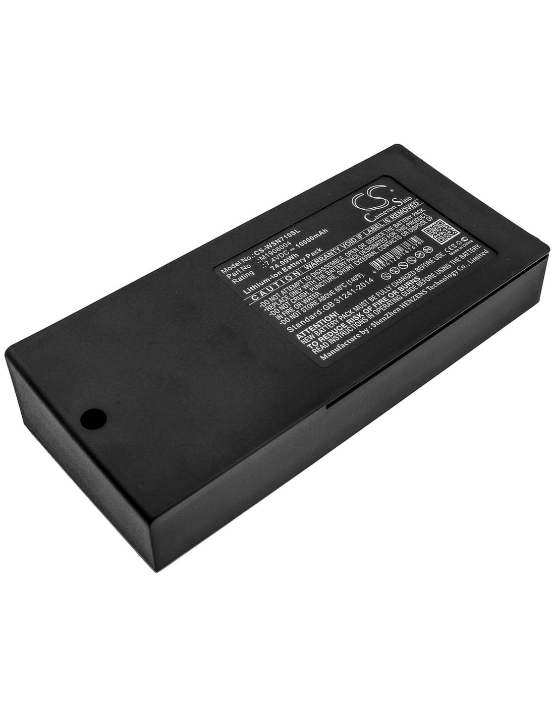 Battery for Owon, Mso7062td, Mso7062td-v, Mso7102td 7.4V, 10000mAh - 74.00Wh