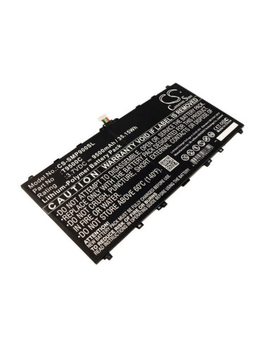 Battery for Samsung, Galaxy Note 12.2, Galaxy Note 12.2 3g 3.7V, 9500mAh - 35.15Wh