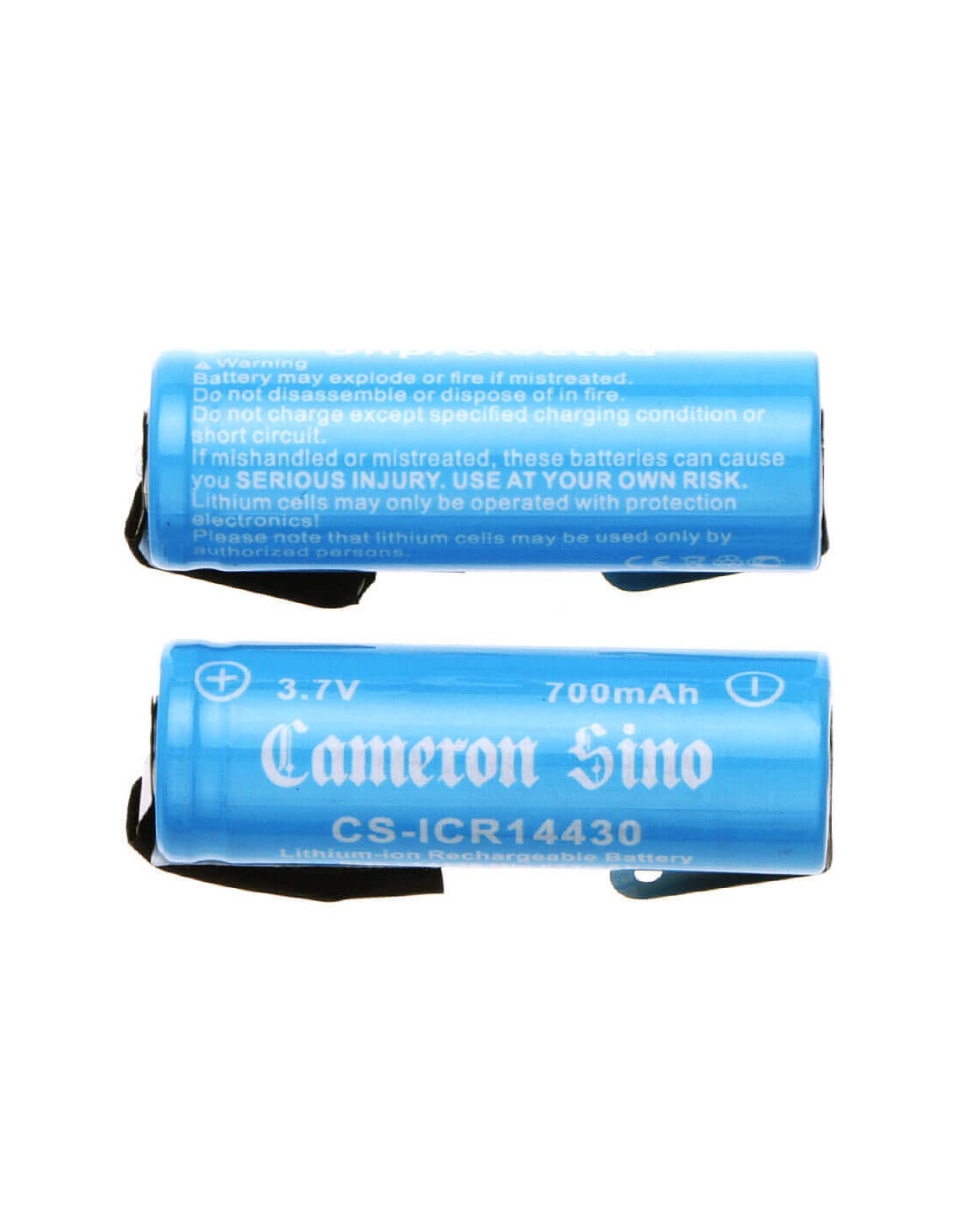 Battery for Cameron Sino, 14430 3.7V, 700mAh - 2.59Wh