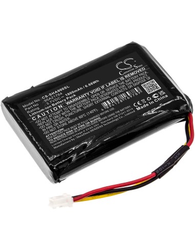 Battery for Shure, Sha900 3.7V, 1800mAh - 6.66Wh
