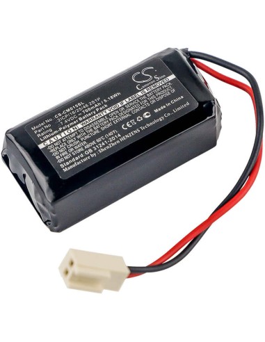 Battery for Neptolux, Emergency Exit Lights, Emergency Light, Eve B0408 7.4V, 700mAh - 5.18Wh