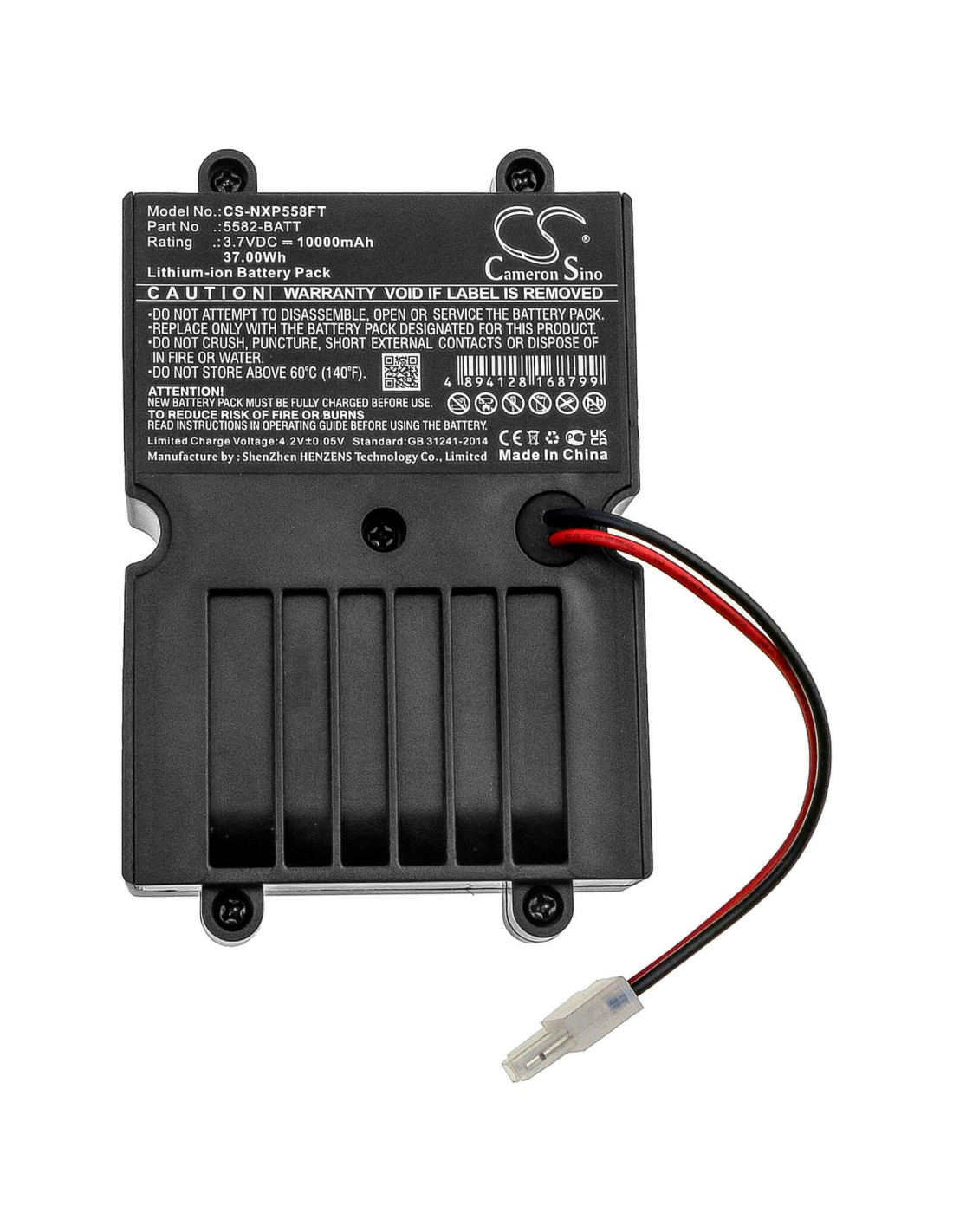 Battery for Nightstick, Xpp-5582rx, Xpr-5582gx 3.7V, 10000mAh - 37.00Wh