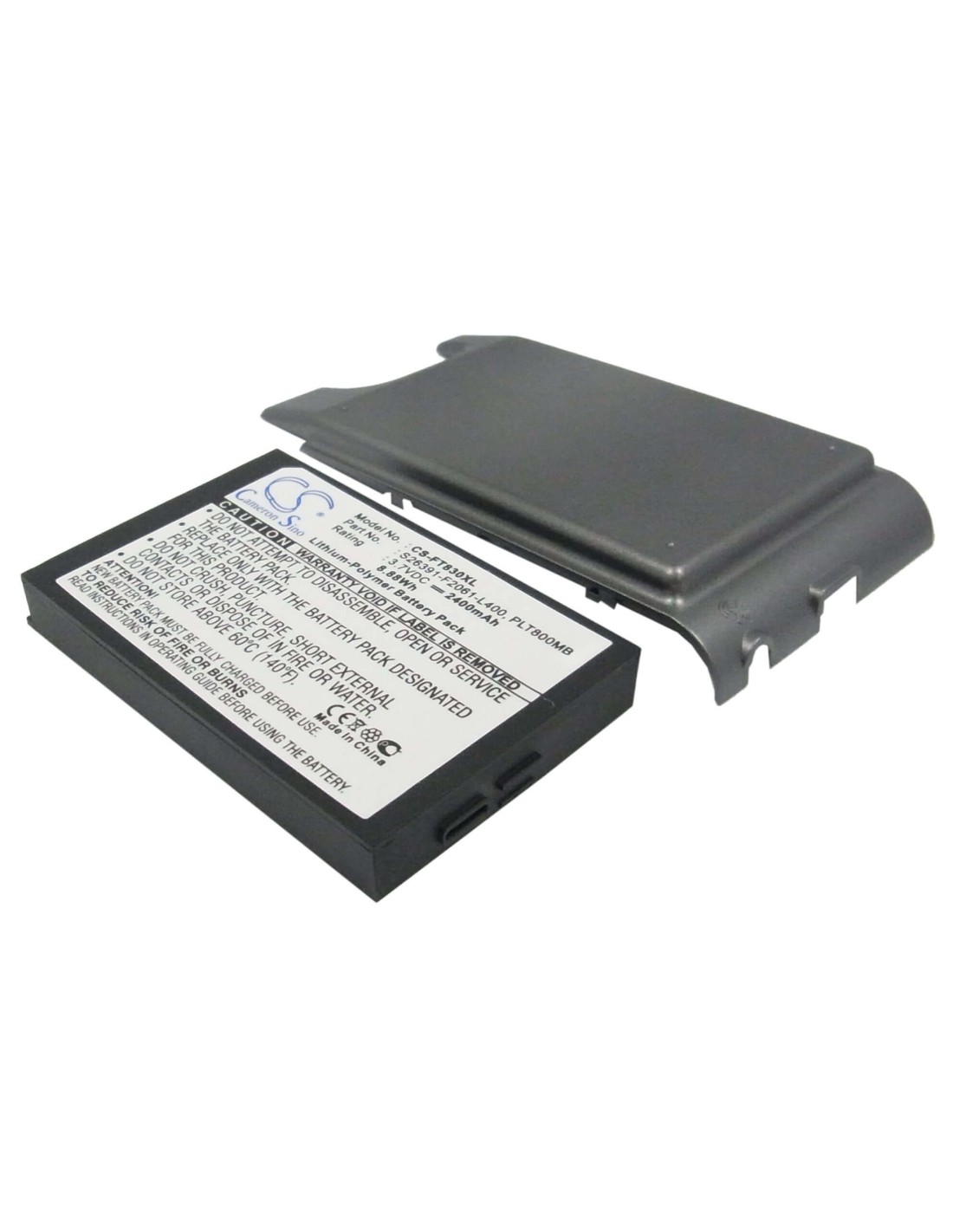 Battery for Fujitsu, Loox T800, Loox T810, Loox T830 3.7V, 2400mAh - 8.88Wh