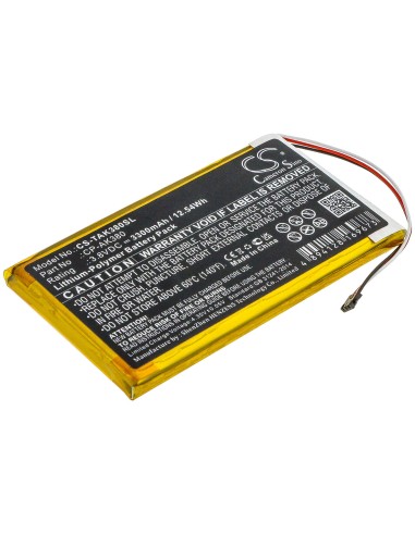 Battery for Astell&kern, Ak300, Ak380 3.7V, 3300mAh - 12.21Wh