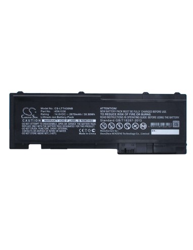 Battery for Lenovo, Thinkpad T430s, Thinkpad T430si 14.6V, 2670mAh - 38.98Wh