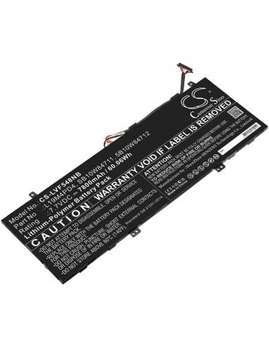 Battery for Lenovo, Flex 5g, Flex 5g-14q8cx05(81xe/82ak) 7.7V, 7800mAh - 60.06Wh
