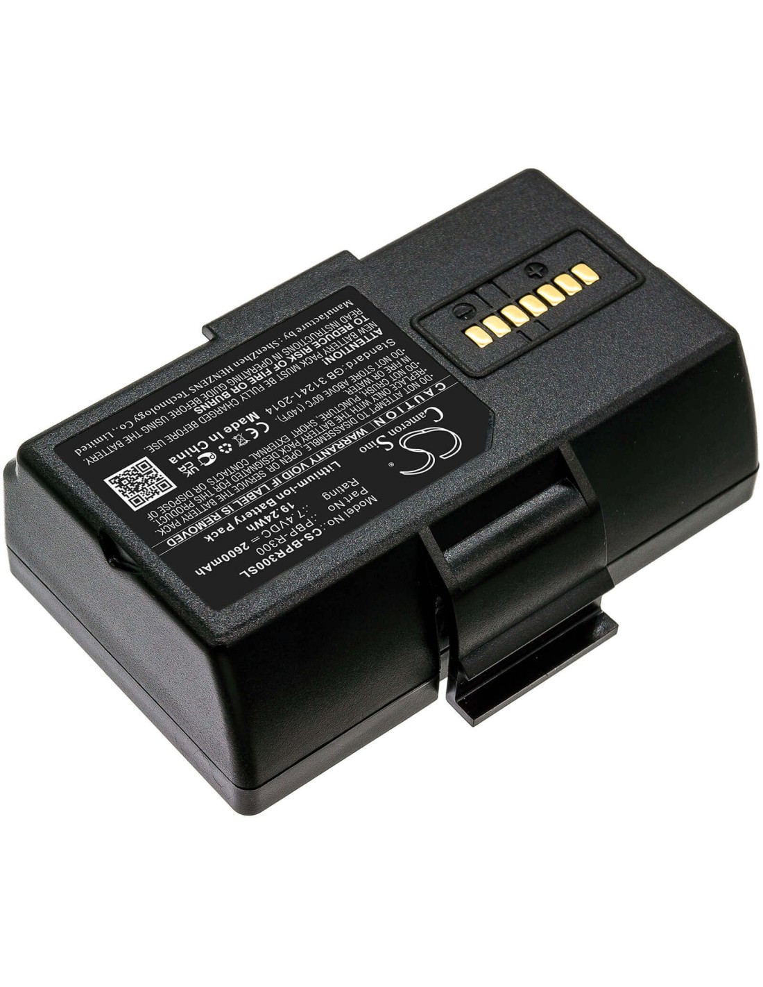 Battery for Bixolon, Spp-r300, Spp-r310, Spp-r318 7.4V, 2600mAh - 19.24Wh
