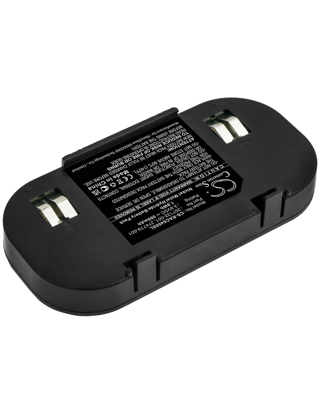 Battery for Hp, 201201-001, 201201-371, 201201-aa1 3.6V, 500mAh - 