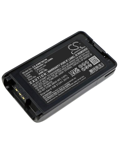 Battery for Kenwood, Nx-220, Nx-320, Nx3200 7.4V, 3300mAh - 24.42Wh