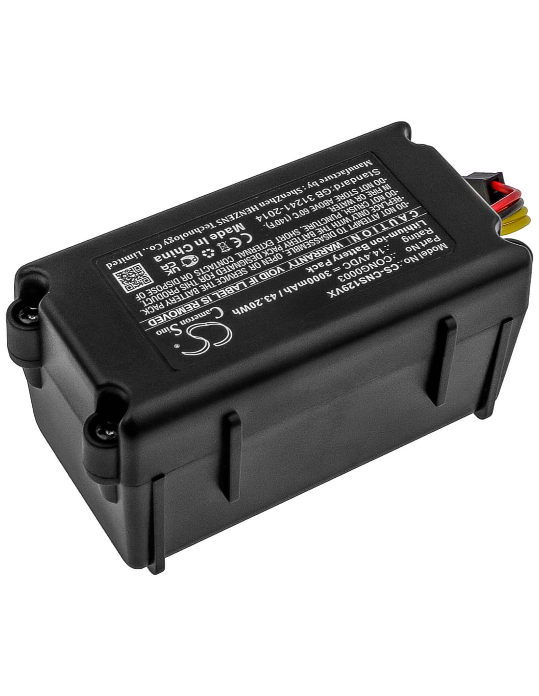 Battery for Cecotec, Conga 1290, Conga 1390 14.4V, 3000mAh - 43.20Wh