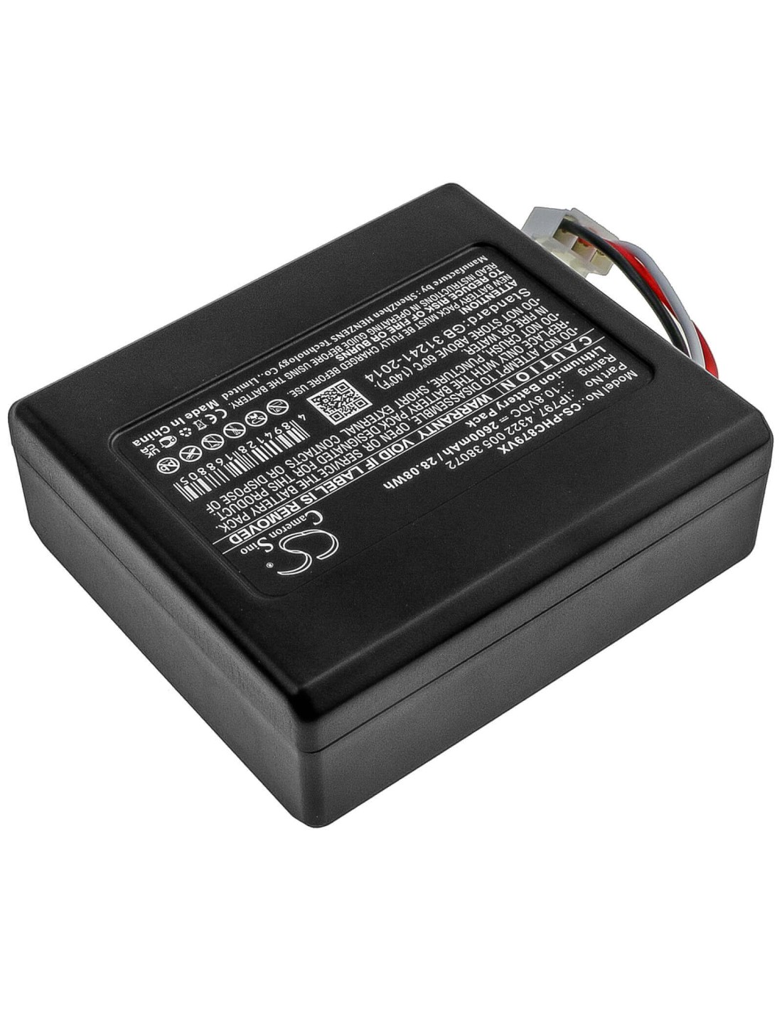 Battery for Philips, Fc8007/01, Fc8007/81, Fc8008/01 10.8V, 2600mAh - 28.08Wh