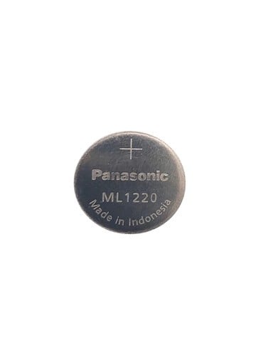Battery for Panasonic Ml1220 3V, 17mAh - 0.051Wh