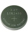 Battery for Generic Lir2450 3.6V, 120mAh - 0.432Wh