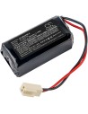 7.4V, Li-Polymer, 700mAh, Battery fit's Hochiki, Exit Signs, Firescape Luminaires, 5.18Wh