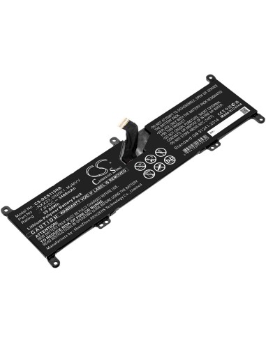 7.6V, Li-Polymer, 3400mAh, Battery fits Dell, Inspiron 11 3195 2-in-1, 25.84Wh