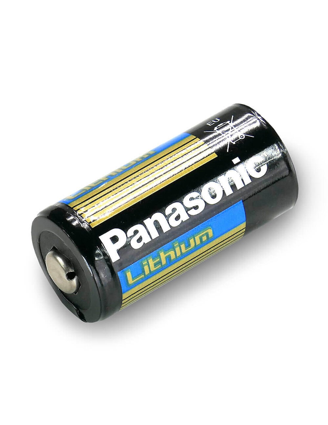 Panasonic 3V CR123A 1400Mah Lithium Battery replaces CR17345, CR123A - Non Rechargeable