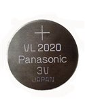 Battery for Panasonic Vl2020 3V, 20mAh - 0.06Wh