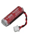 Battery for Mitsubishi FX-64M - LS14500-MF 3.6V, 2600mAh - 9.36Wh