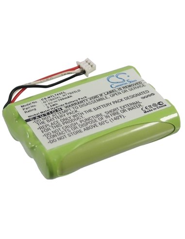 Battery for Polycom, Dect 3040, Dect 4020, 3.6V, 700mAh - 2.52Wh