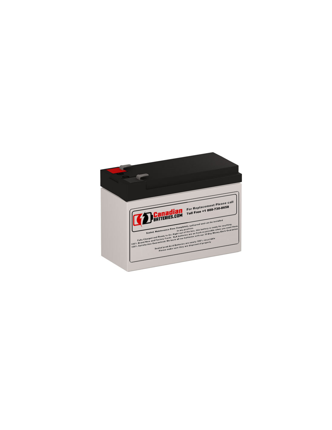 Batteries for Mit'subishi 7011a-100 UPS, 36 x 12V, 7Ah - 84Wh