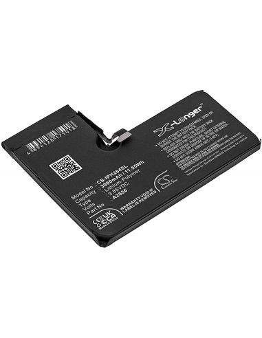 3.85V, 3000mAh, Li-Polymer Battery fit's Apple, A2640, Iphone 13 Pro, Iphone 13 Pro 5g, 11.55Wh