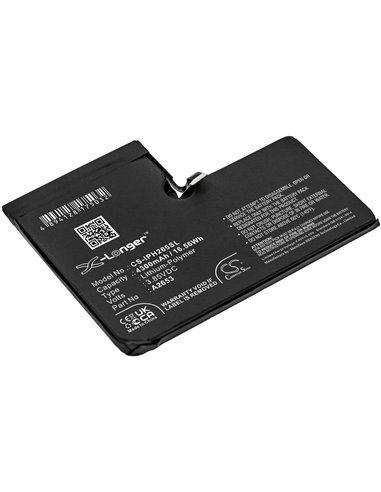 3.85V, 4300mAh, Li-Polymer Battery fit's Apple, A2645, Iphone 13 Pro Max, Iphone 13 Pro Max 5g, 16.56Wh