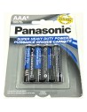 Panasonic Super Heavy Duty Aaa Batteries - Non Rechargeable - Carbon Zinc - 4 Pack