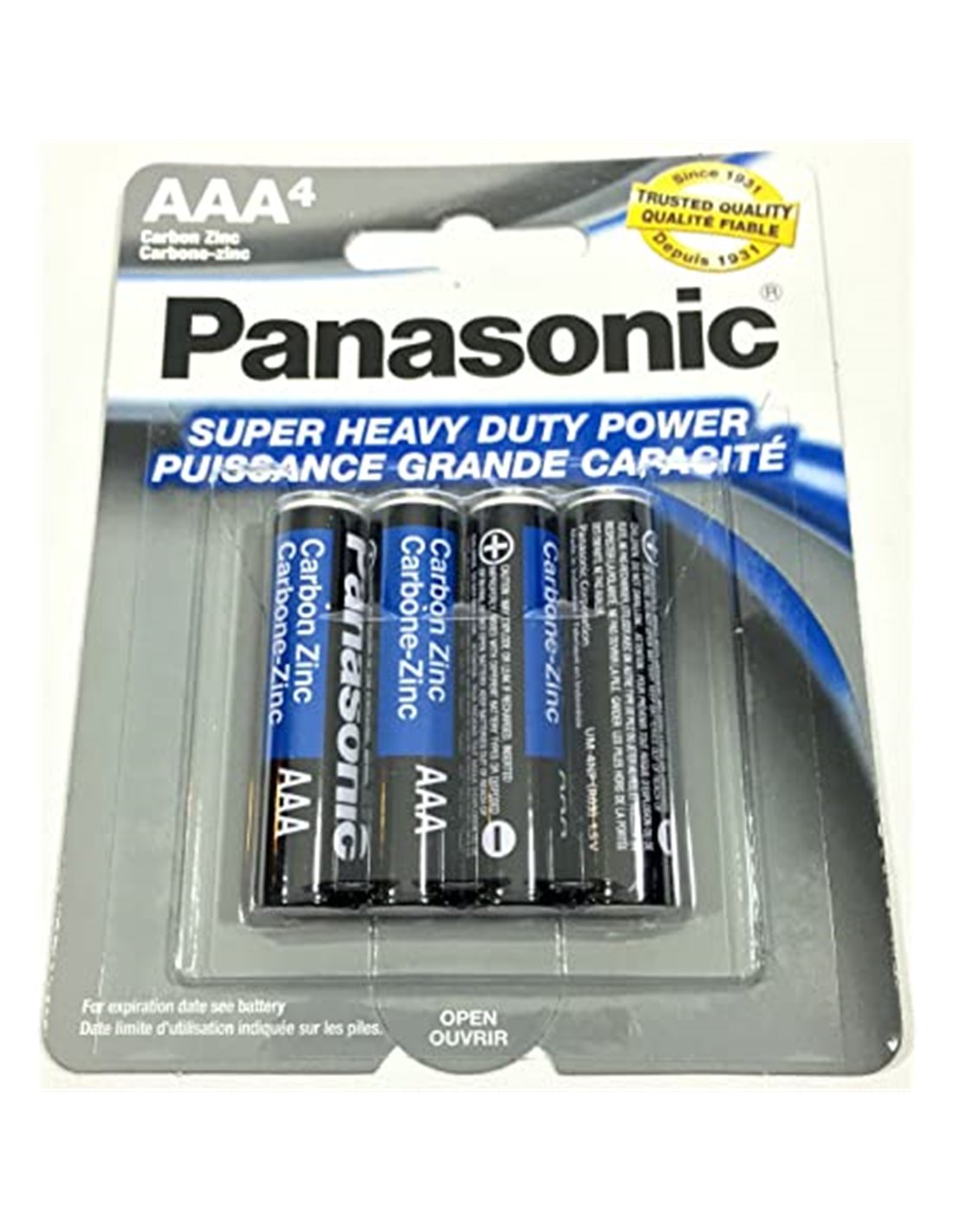 Piles D R20, alcaline - Panasonic