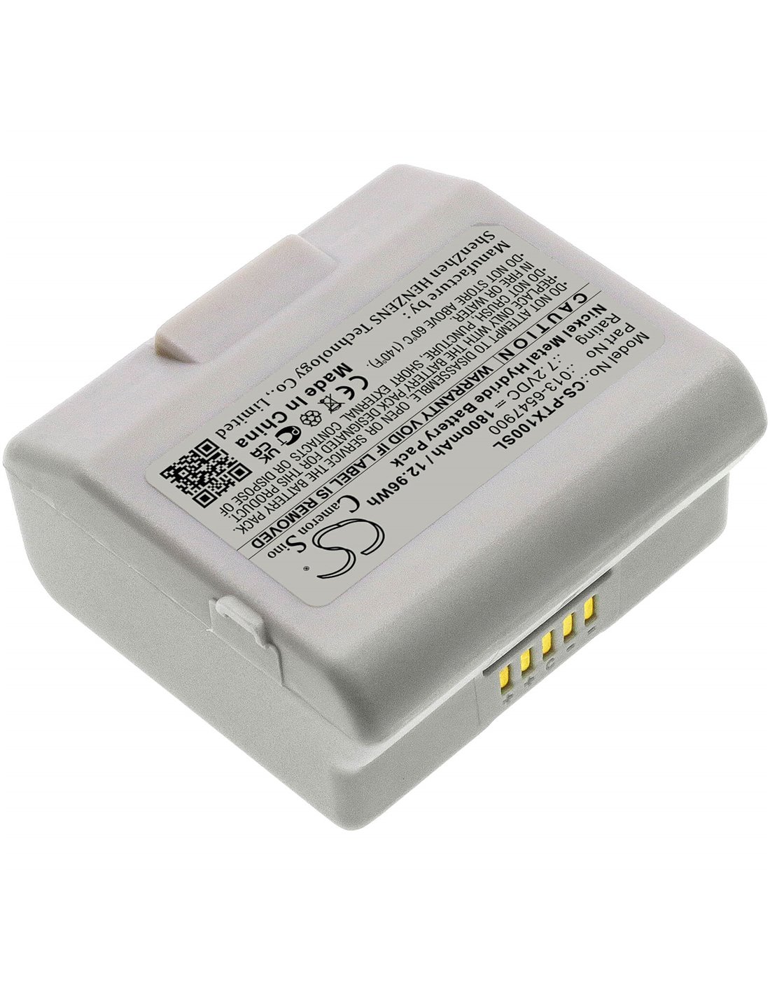 7.2V, Ni-MH, 1800mAh, Battery fits Plextalk, Book Port DT, PTX1, 12.96Wh