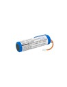 Project / Clearance Battery - 18650 Cell, With Lead And Plug 3.7v, 2600mah - 9.62wh