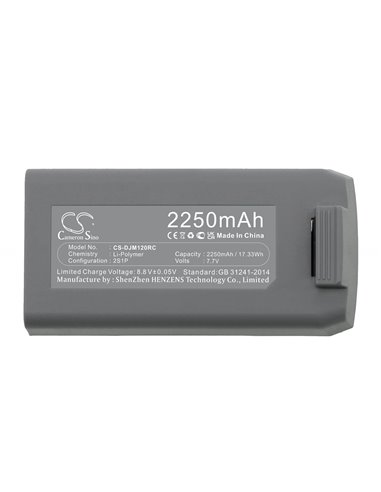 Battery for Dji, Mavic, Mini, 2 7.7V, 2250mAh - 17.33Wh