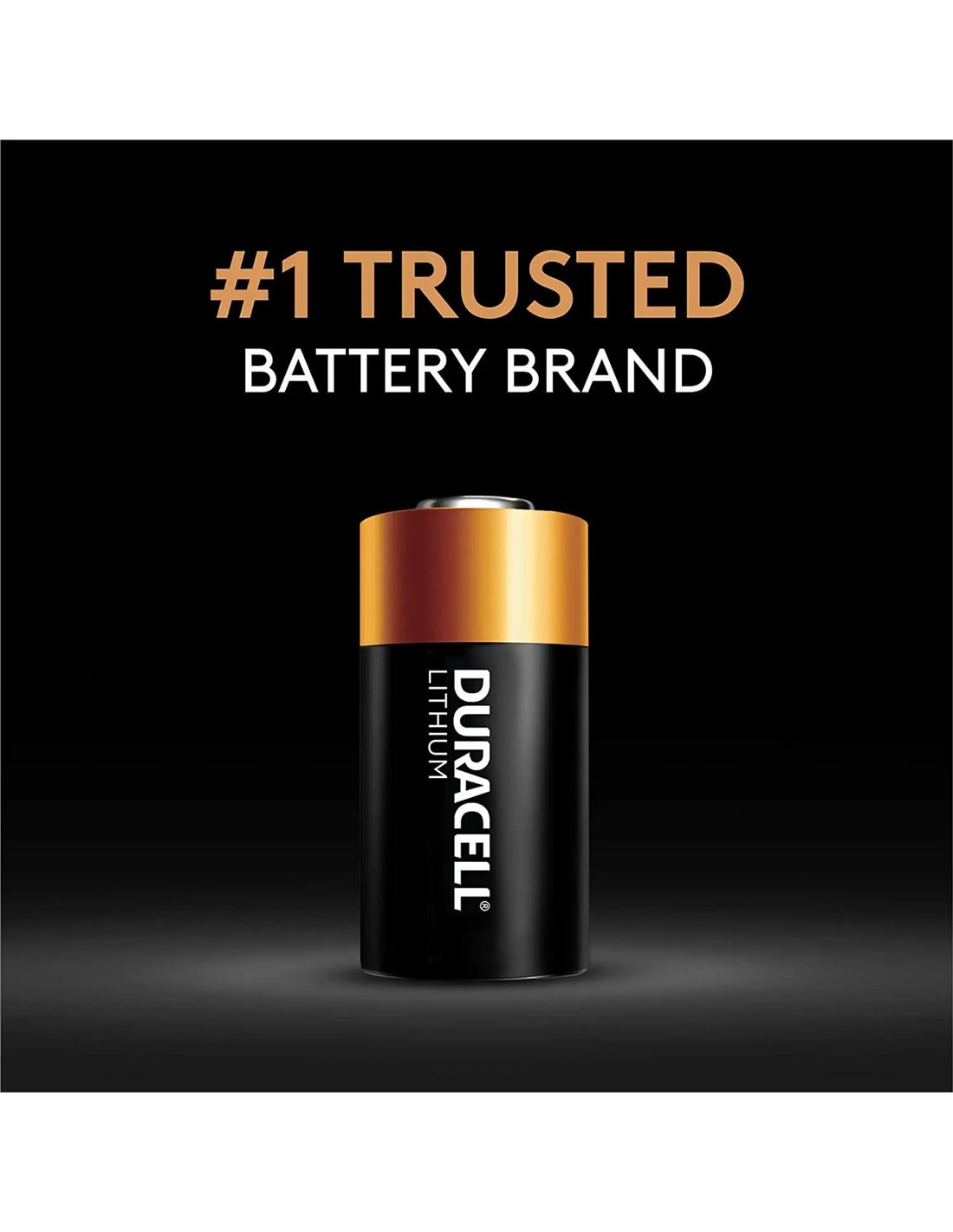 Duracell 3V DL123A 1400Mah Lithium Battery replaces CR123, CR123A - Non Rechargeable