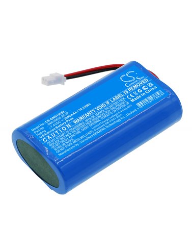 7.4V, Li-ion, 2600mAh, Battery fits Geneko Supercash, 19.24Wh