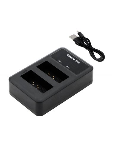 Dual charger for Canon Lp-e10 batteries