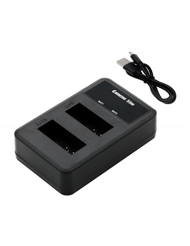Dual charger for Canon Lc-e12, Lp-e12 batteries