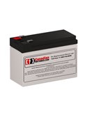 Battery for Liebert Psa350mt-230 Powersure UPS, 1 x 12V, 7Ah - 84Wh
