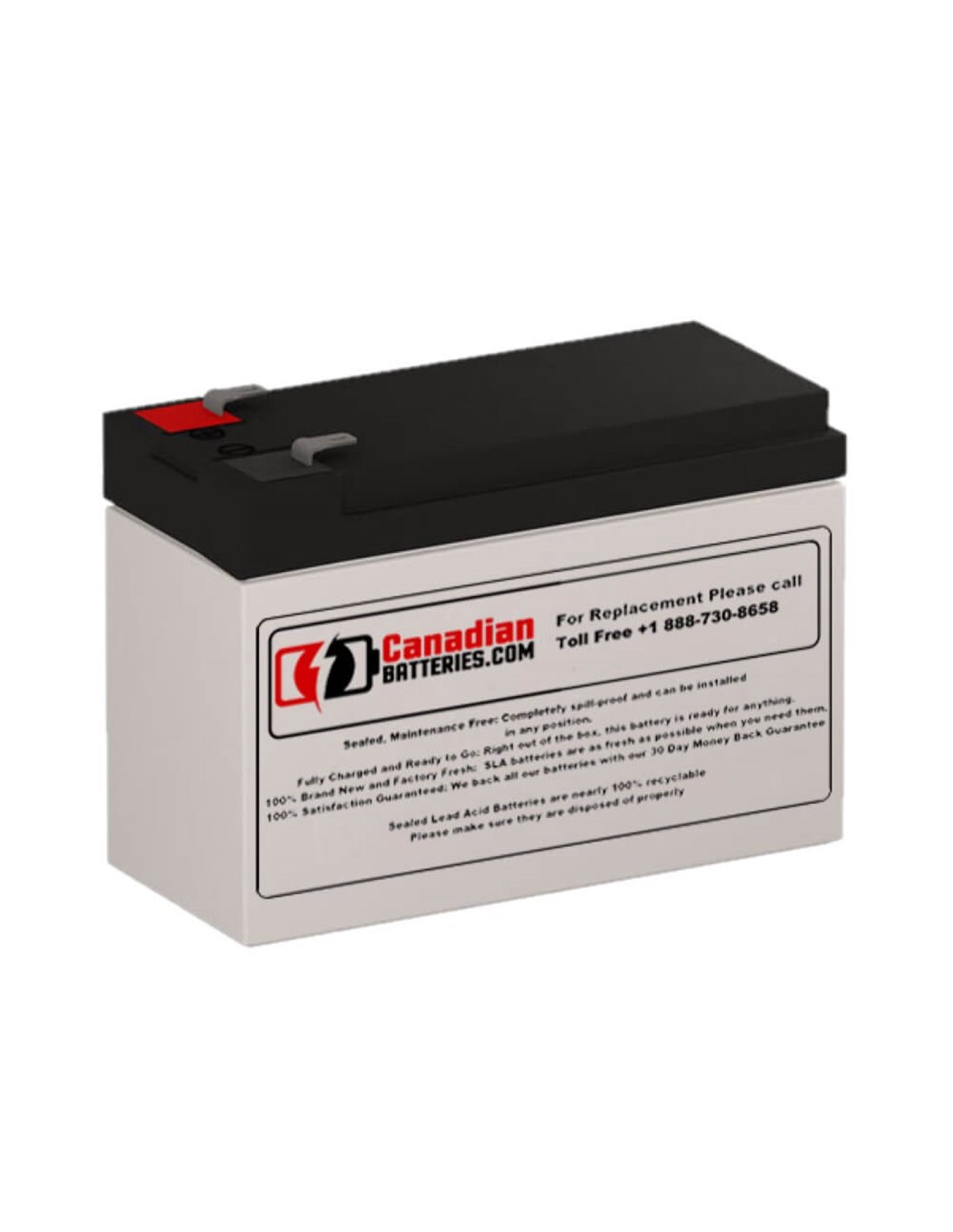 Battery for Belkin Regulator Pro Gold 425 12v 7.2ah UPS, 1 x 12V, 7Ah - 84Wh