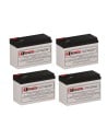 Batteries For Powerware Pw9125 2000 Ups, 4 X 12v, 9ah - 108wh
